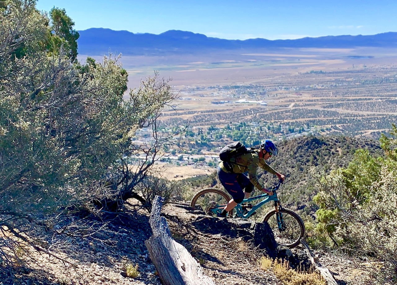 Joey Klein rides in Ely, Nevada