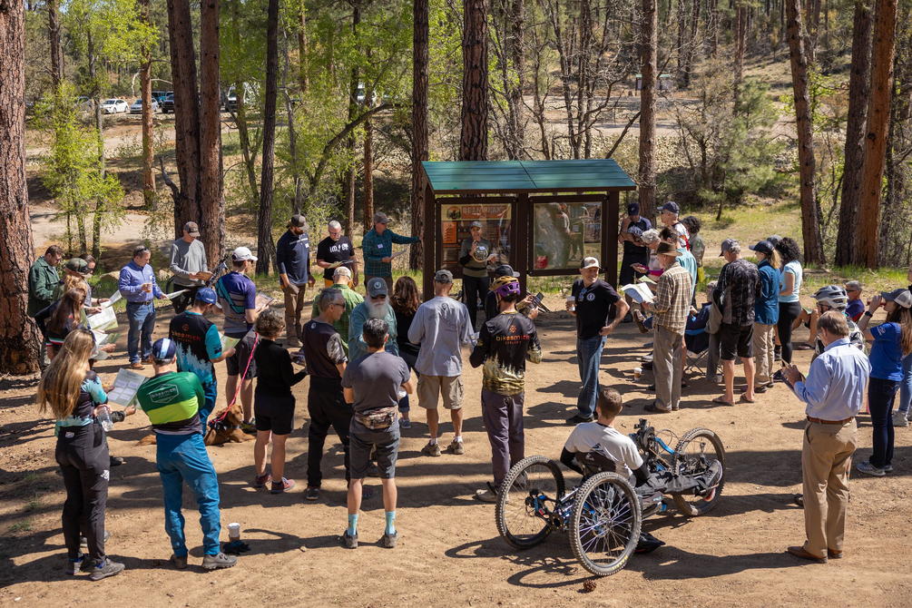 Community stakeholders gathered for the opening of Bean Peaks, in Prescott, AZ.