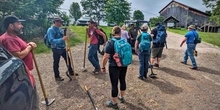 Erie Trail Care School participants gather for field session at Asbury Woods in Erie, PA