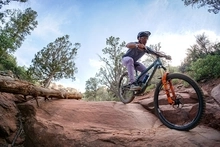 Brice Shirbach riding in Sedona, Arizona